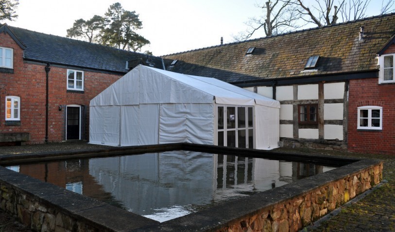 2013 Party tent 6 x 9m added for New Years Eve